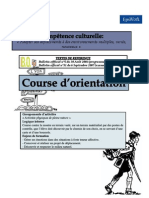 Projet de Cycle Course D'orientation