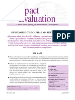 Impact Evaluation: Developing The Capital Market in India