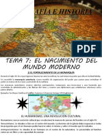 Geografía e Historia Tema 7