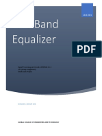 Five Band Equalizer: Signal Processing and Circuits UFMFMA-15-2 CW (Group Assignment) Small Scale Project