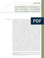 Hormônios Bioidênticos Manipulados e A Terapia Anti-Aging