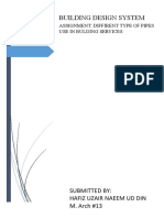 Building Design System: Assignment: Diffirent Type of Pipes Use in Bulding Services