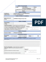 Assessment I - Project Time Management