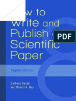 Day, Robert Adams - Gastel, Barbara - How To Write and Publish A Scientific Paper-Greenwood, An Imprint of ABC-CLIO (2016)