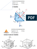 Apresentação RESMAT Estado+Plano+de+Tensões