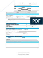 PROPUESTA DE Ficha de Registro ROYECTO OIDO AMIGO