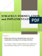 CH 4 Strategy Formulation & Implementation