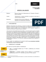 Opinión 042-2021 - Provías Nacional - Valorización de Mayores Metrados en PU PDF