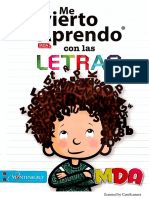 A Me Divierto y Aprendo Con Las Letras Mda