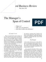 (Article) The Manager's Span of Control (1956)