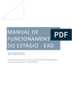 Manual de Funcionamento Do Estagio