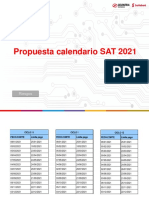 Calendario de Facturacion 2021