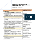 Rúbrica Modelo Sociocrítico