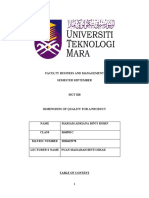 Dimensions of Quality For A Product - Mariam Adriana Robin (2020415978)