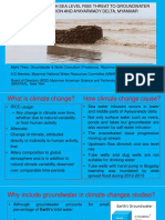 Presentation (PPT) - Climate Change & Groundwater (2020feb) MyintThein