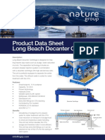 Product Data Sheet Long Beach Decanter Centrifuge: Description