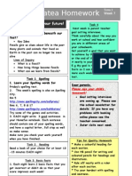 Homework Term 1 Week 7