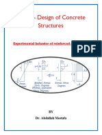 CIS221-Design of Concrete Structures: Elements Under Flexure