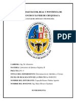 PRACTICA N°5 Determinción de Aldehidos y Cetonas Copacalle Ramos