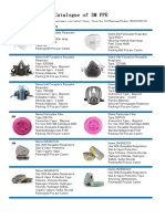 Catalogue of Raising 3M PPE