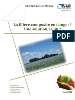 Rapport Composite Biosource A Base de Lin