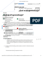 ¿Qué Es El Aprendizaje - Coursera