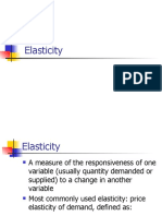 Elasticity