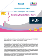 Primera Unidad 1 y 2 Primaria Regular Derechos y Dignidad de Las Mujer...