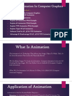 Explain Animation & Types of Animation in Computer Graphics