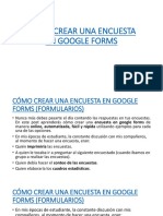 Cómo Crear Una Encuesta en Google Forms