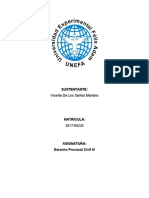 Derecho Procesal Civil IV (TAREA II)