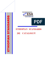 Ethiopian Standards ES Catalogue 2021 - 1