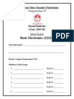 Micro Project Progreaas Report Bec