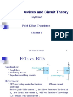 Electronic Devices and Circuit Theory: Field-Effect Transistors