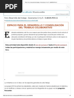 Tema - Foro - Desarrollo Del Trabajo - Escenarios 3, 4 y 5 - SUBGRUPOS 21