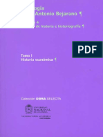 Bejarano, Jesús Antonio - Antología. Vol. 4. Estudios de Historia e Historiografía. Tomo I. Historia Económica