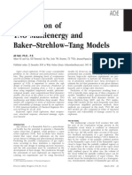 Comparison of TNO Multienergy and Baker-Strehlow-Tang Models