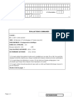 E3c Enseignement Scientifique Terminale 05490 Sujet Officiel