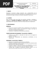 PR-SST-004 Procedimiento de Selección, Entrega, Reposición, Uso y Mantenimiento de EPP