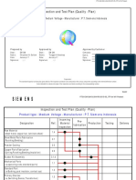 Inspection and Test Plan Quality Plan