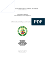 Species Diversity and Abundance of Mangroves and Fishes in Barangay Tamisan