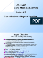 ML Lec 15 Naive Bayes