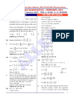 2502 Mathematics Paper With Solution Morning