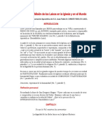 Vocación y Misión de Los Laicos en La Iglesia y en El Mundo