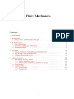 Fluid Mechanics: 1 2 Hydrostatics