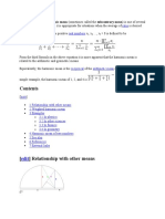 Harmonic MEan