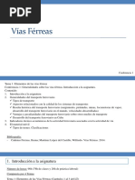 Conf 1 Generalidades Sobre Las Vías Férreas