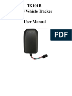 TK101B GPS Vehicle Tracker User Manual