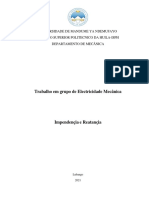 Trabalho de Electricidade Mecânica