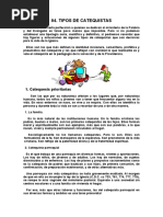 Tipos de Catequesis y de Catequistas.